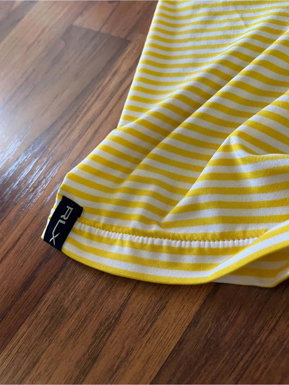 Ralph Lauren Size XL Yellow Striped Polo Shirt